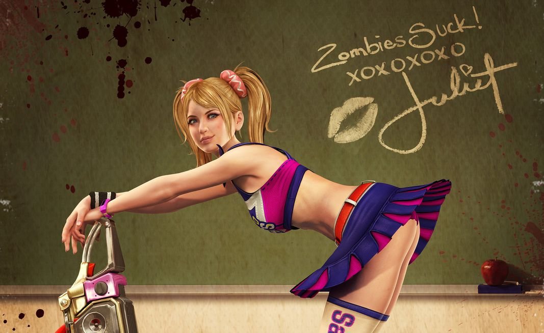 Amazon.com: NeuHorris 002 Lollipop Chainsaw 39x24 inch Silk Poster